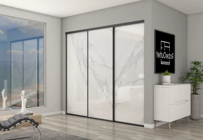 Textured Marble Glass DIY