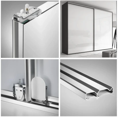 Mirror with Horizontal Strips DIY