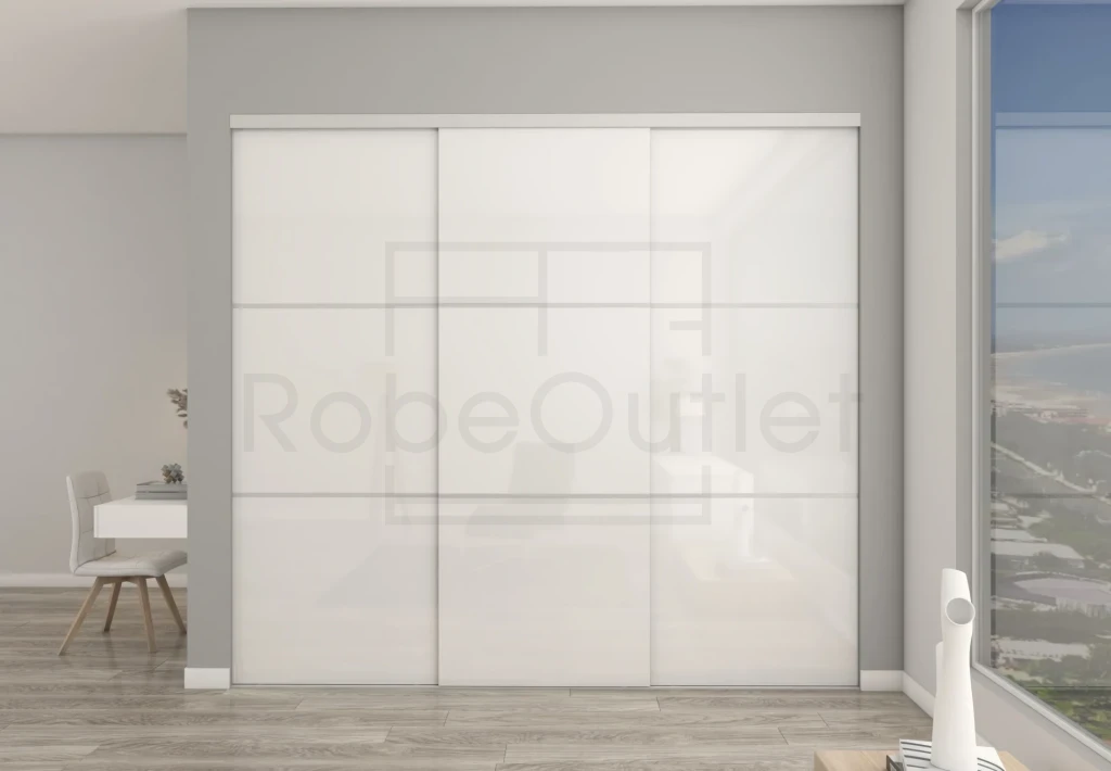 Super White Glass-with Horizontal Strips DIY